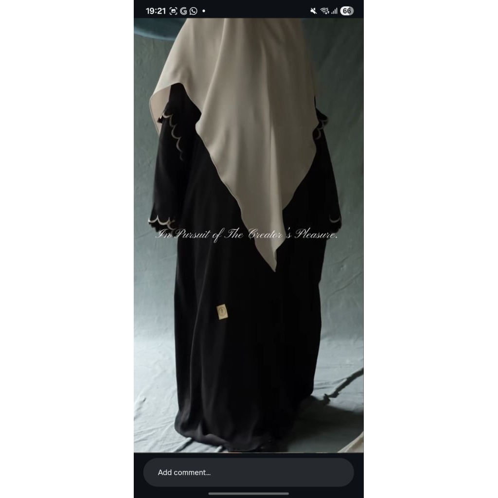 (NWT) HIRA Abaya by Aafiya