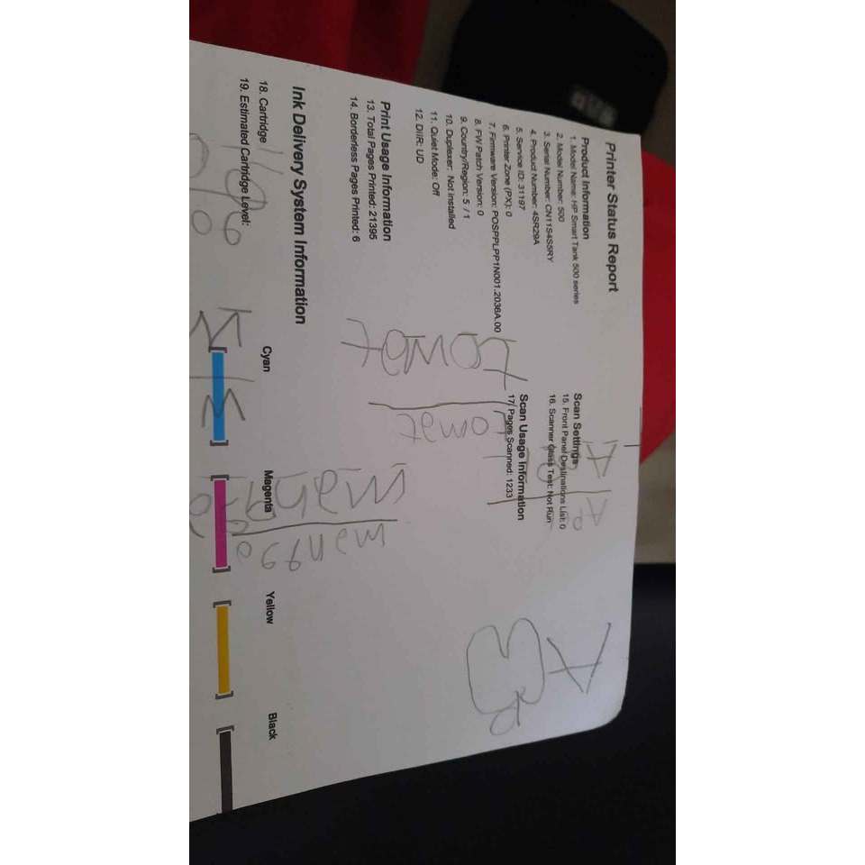 HP Printer smart tank 500