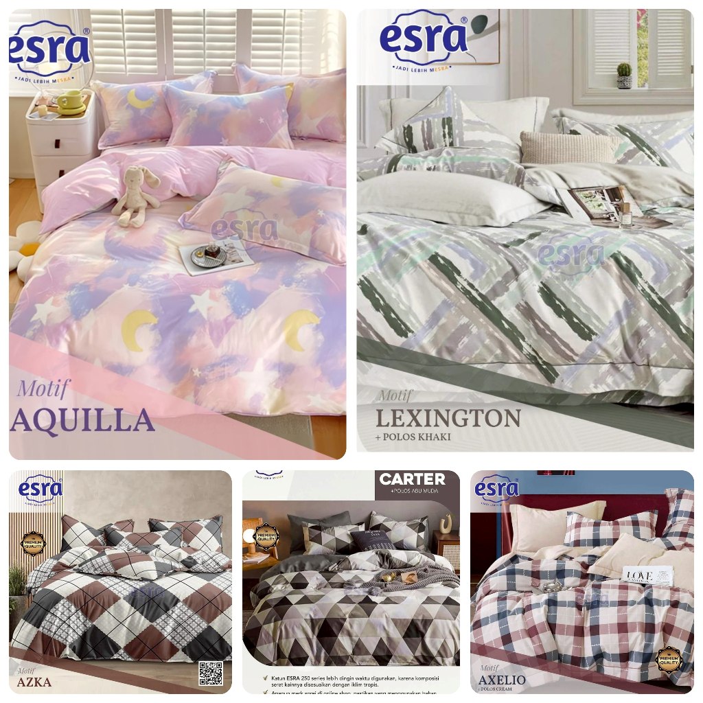 Sprei Katun Lokal ESRA Abstrak 023