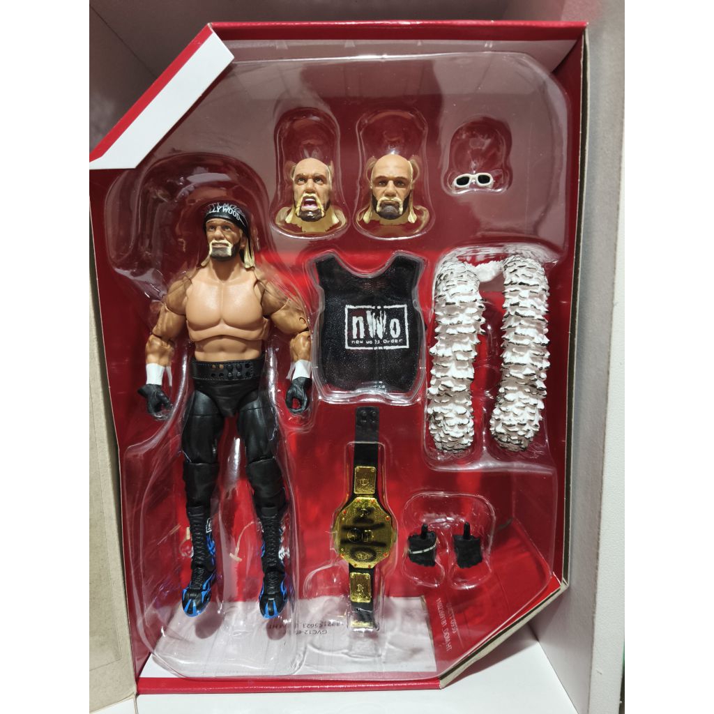 Hulk Hogan Figure Original Mattel WWE Ultimate Smackdown RARE BIB