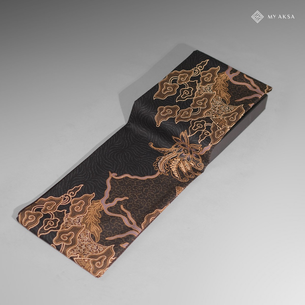 My Aksa Kain Batik Print Mahaveer Black