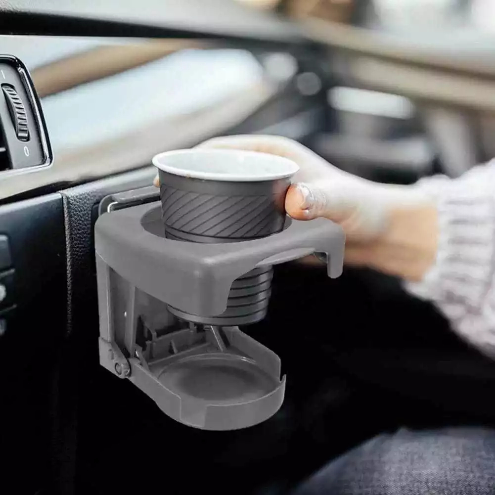 Tempat Minum Botol Gelas Mobil RL-328 Cup Drink Holder Car Dudukan Lipat Motor Bottle 500ml Mount HL