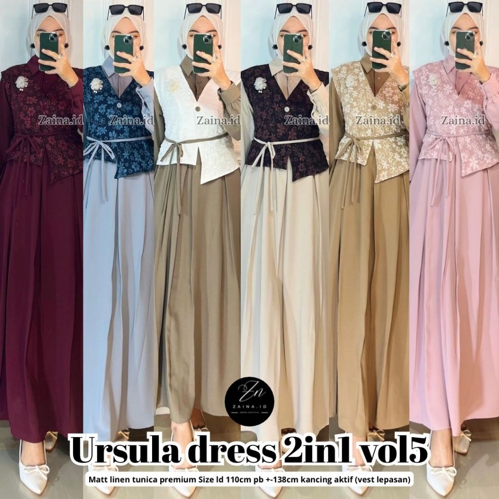 Ursula Dress 2 in 1 Vest