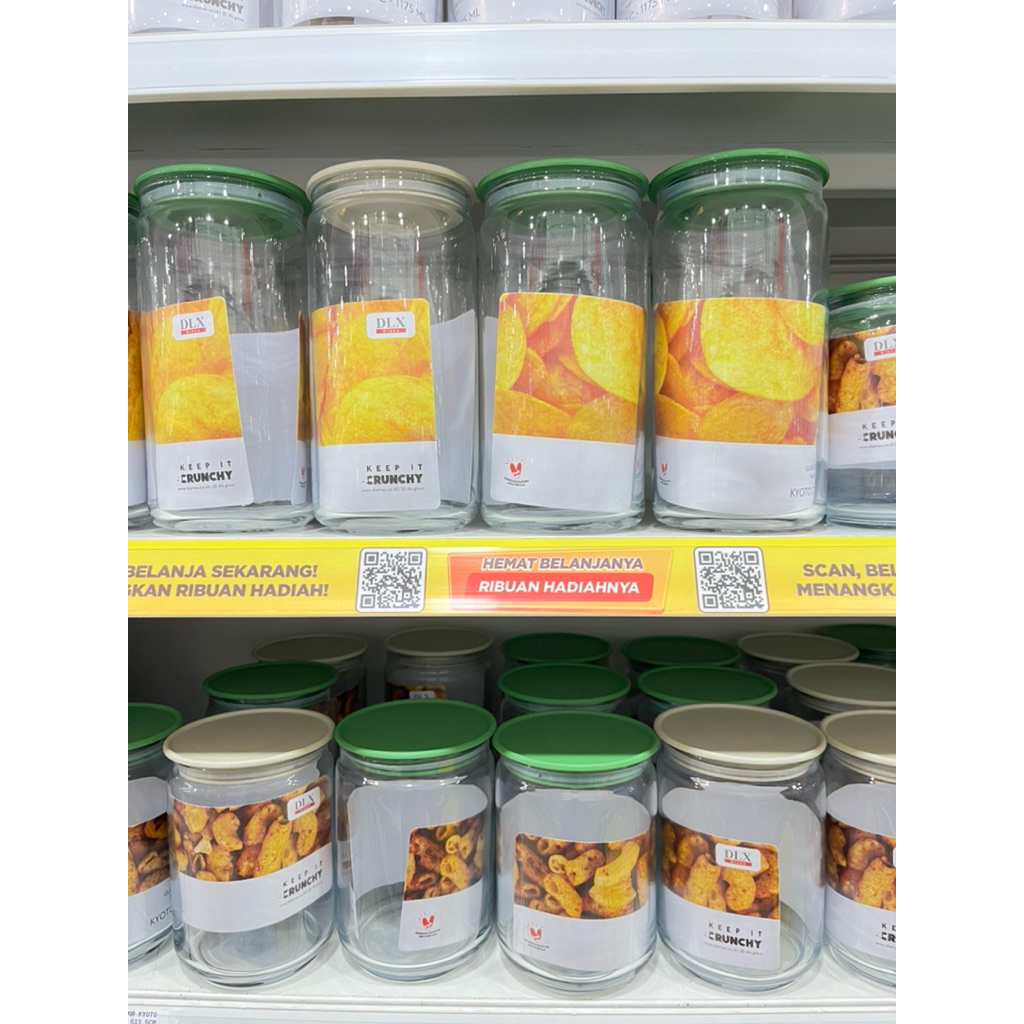 NEW ARRIVALE TOPLES KUE KACA KEDAP UDARA /TOPLES GULA KOPI KACA/TOPLES TEPUNG/TOPLES KACA SERBAGUNA 