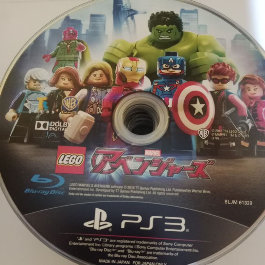 KASET PS3 LEGO MARVEL SECOND