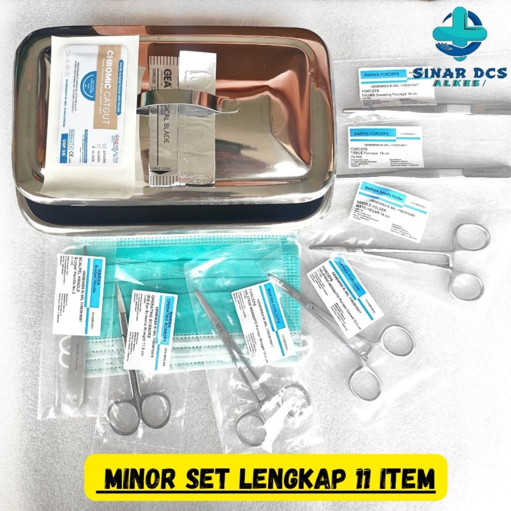 Minor Set Marwa Lengkap . Alat Bedah Minor . Minor Set