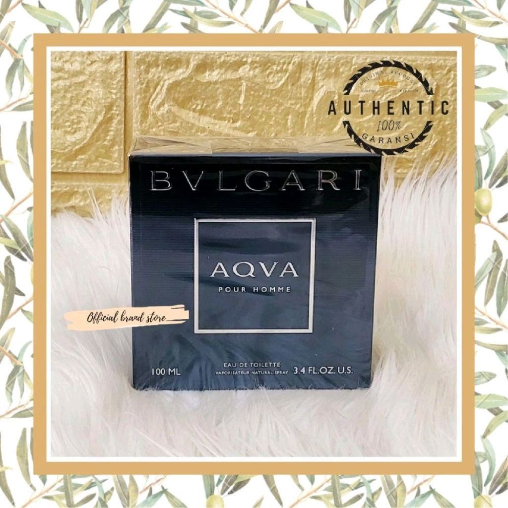Bvlgari AQVA POUR HOMME EDT 100ML Original (barcode+batch)