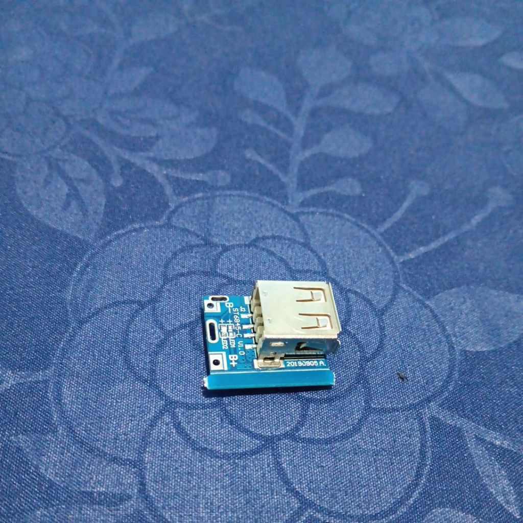 DIY POWER BANK 1X MICRO USB, LED1 LED2