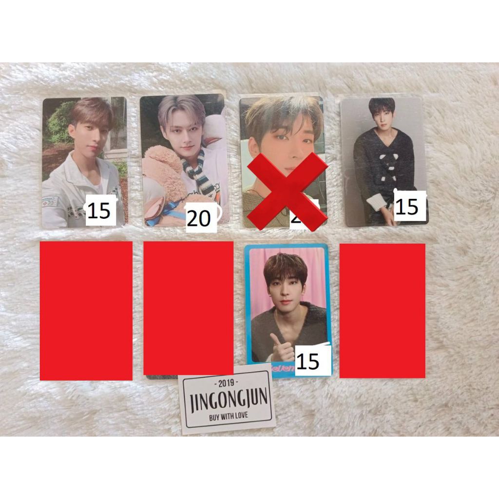 (BACA DESKRIPSI) Seventeen photocard Dicont. ina pob bene dk dokyeom jun wonwoo my choice is dfesta 