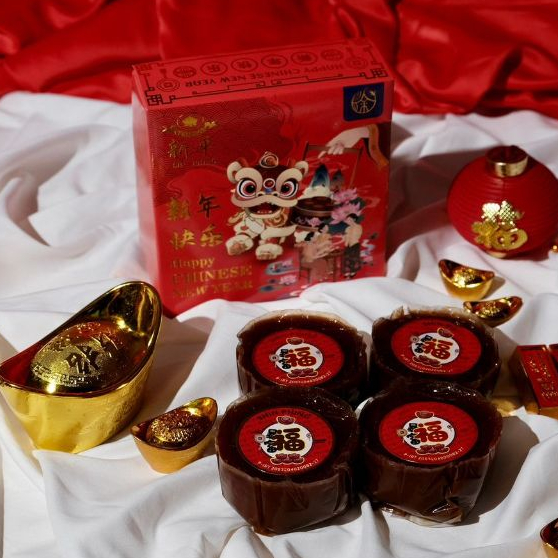 SIN PING Kue Keranjang dodol Imlek cina PER DUS ISI 4