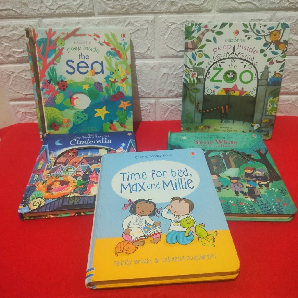 Usborne Boardbook Buku Anak Preloved