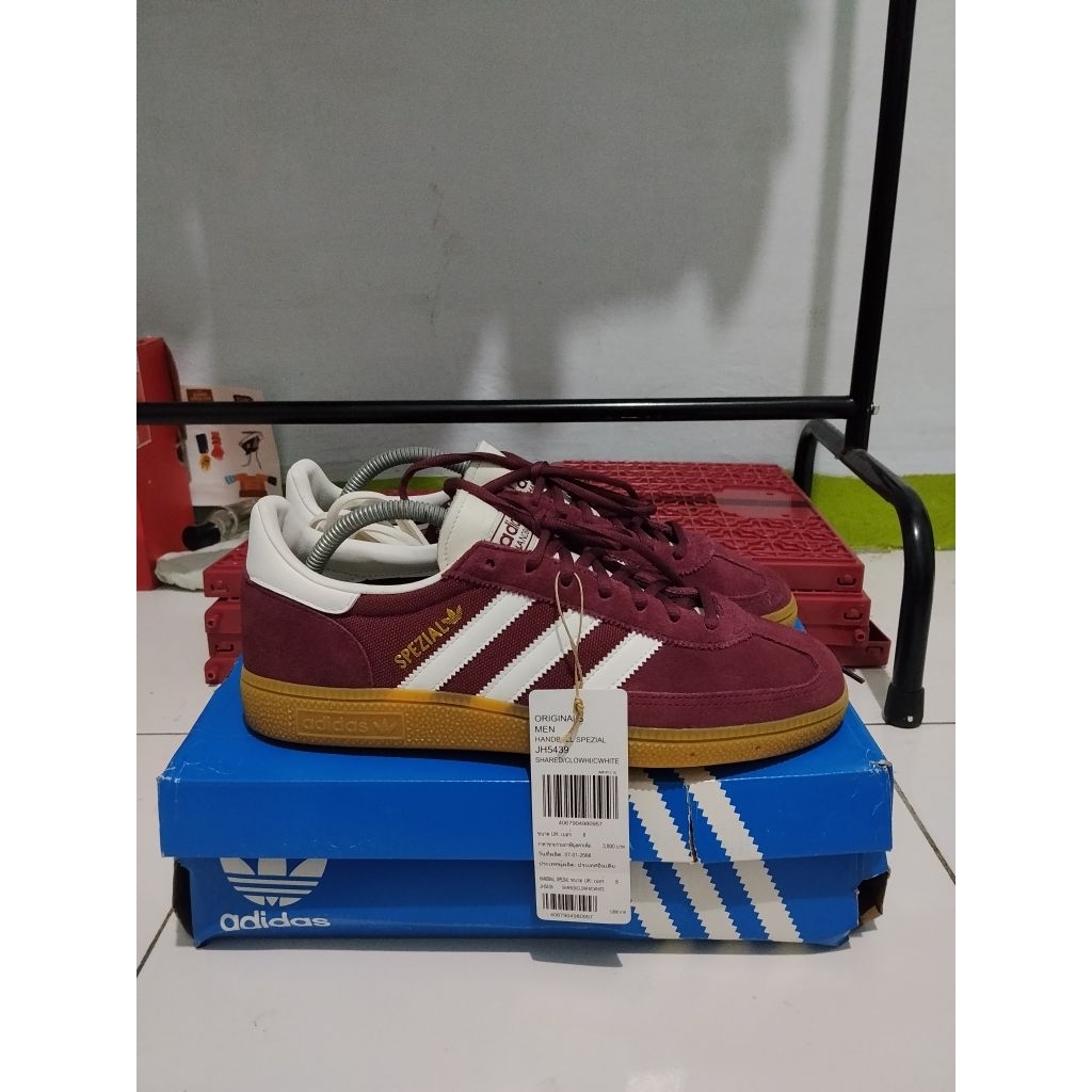 Adidas Spezial Handball Shadow Red Cloud White Chalk White JH5439 BNIB