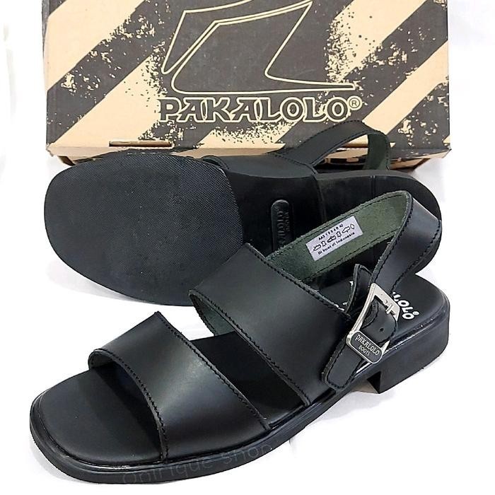 DISKON COD BAYAR DI TEMPAT  SANDAL PRIA KULIT PAKALOLO 1904 SLEMPANG LEATER PREMIUM KUALITAS SUDAH D