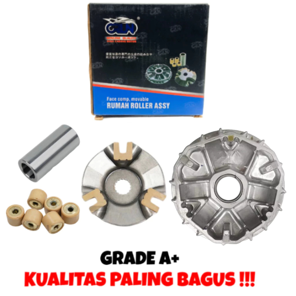 RUMAH ROLLER ROLER + TUTUP KOMPLIT LENGKAP SET VARIO TECHNO 125 FI LAMA OLD 2012 2013 2014 / LED - V