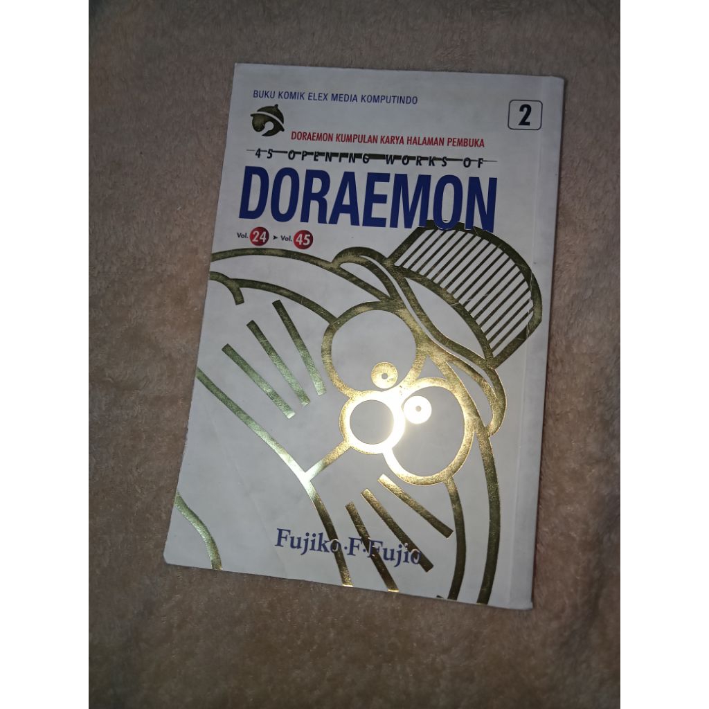 Doraemon Movie Nobita's Space Heroes & 45 Opening Works of Doraemon Hitam Putih - Komik CABUTAN/SATU