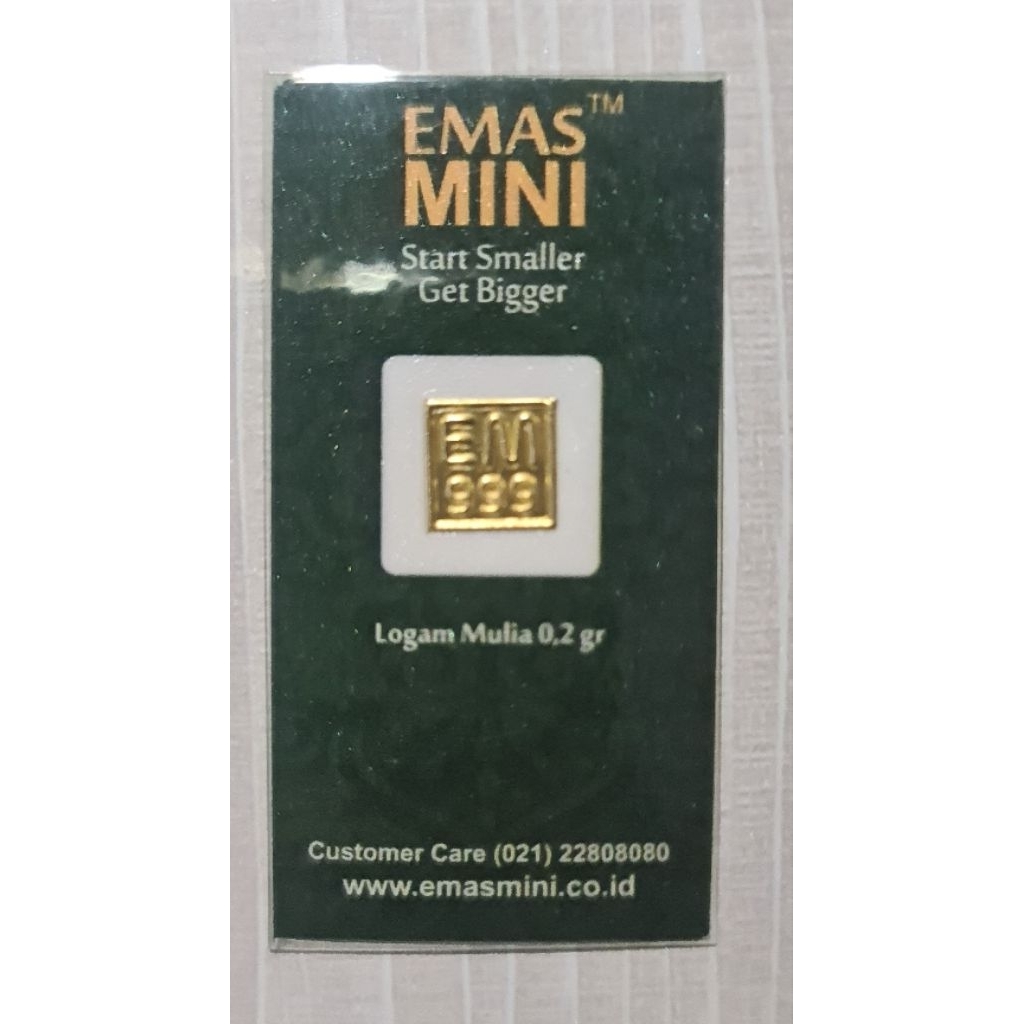 LM Emas Mini 0.2 gram