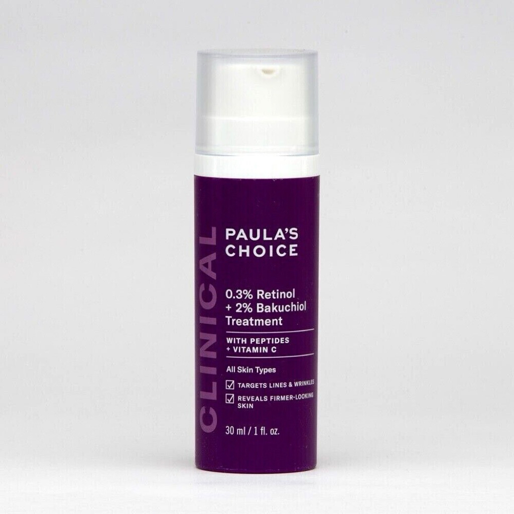Paula’s Choice Clinical 0.3% Retinol + 2% Bakuchiol Treatment