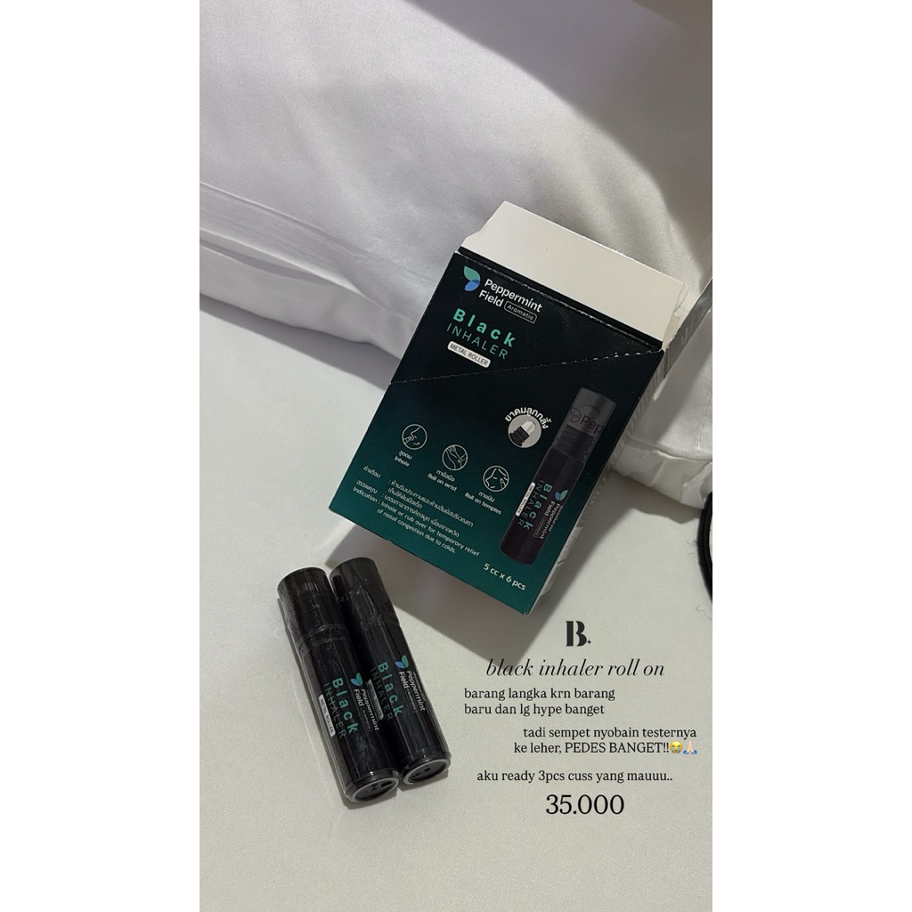 Black Inhaler/ Inhaler Lisa/ Inhaler Thailand