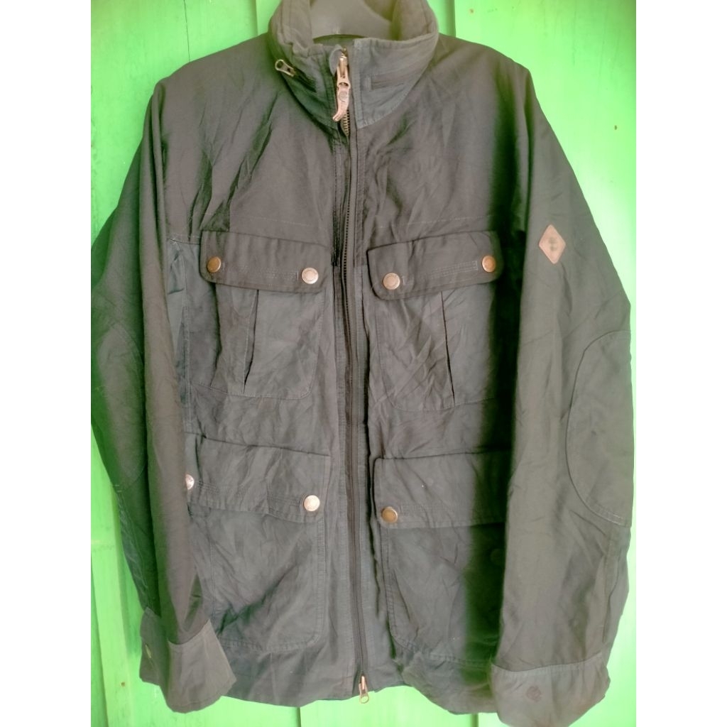 timberland earthkeepers original hitam hidden hoodie (preloved)