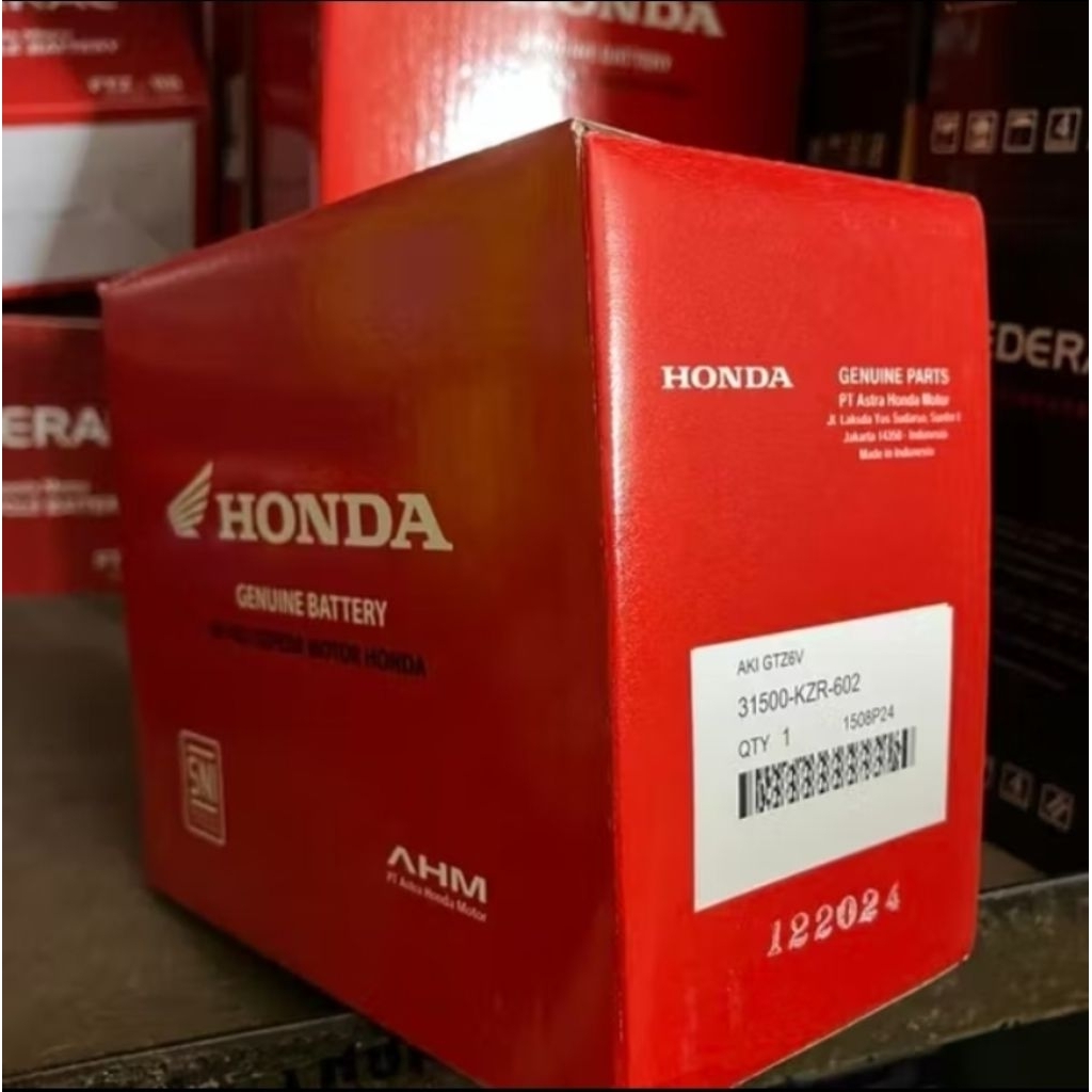Aki Baterai AHM GTZ6V ORIGINAL VARIO 125 150 / CB15R
