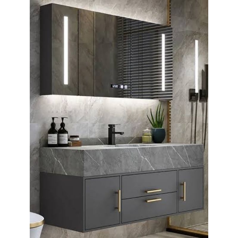 kabinet wastafel minimalis