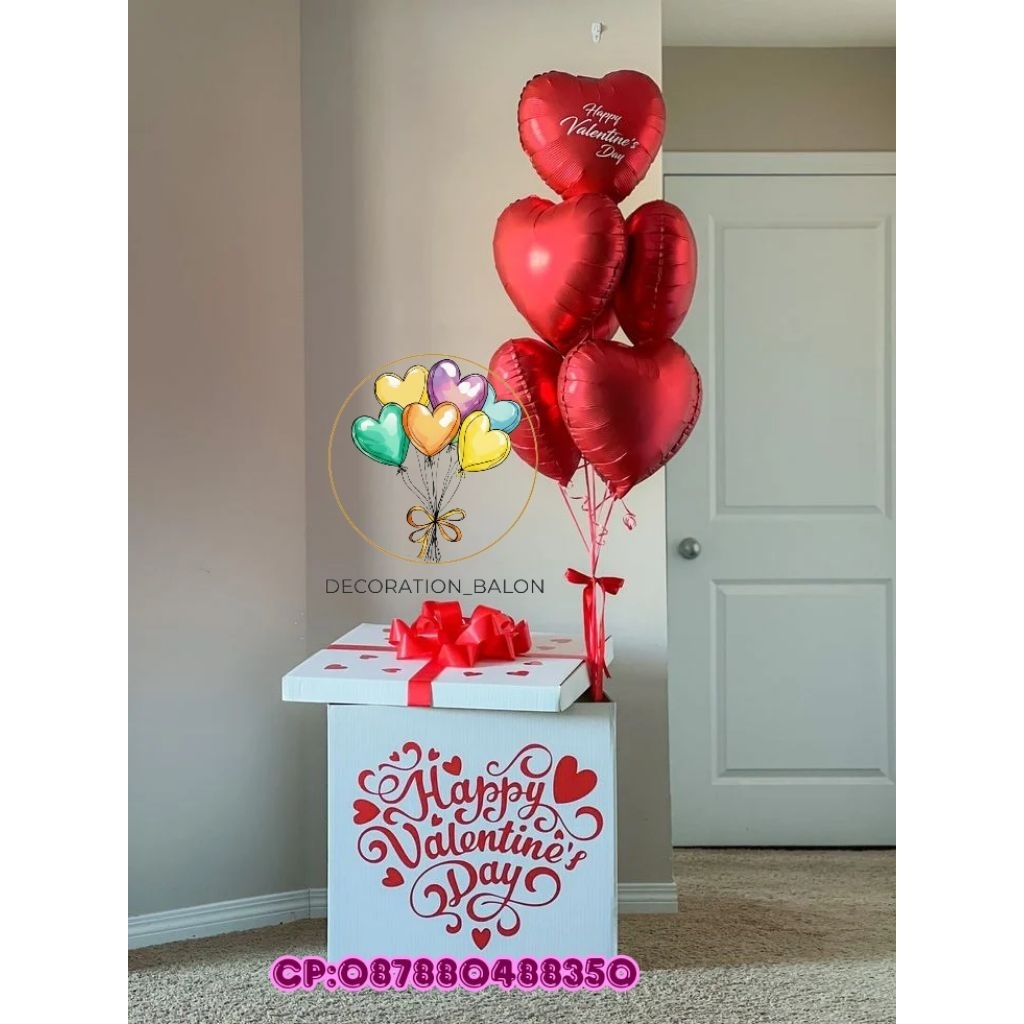 BALON GAS |BALON VALENTINE|BALON GAS VALENTINE |BALON BOX |SUPRISEBOX