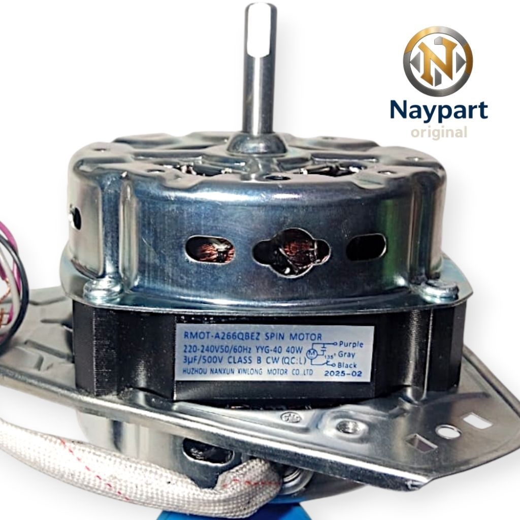 Dinamo motor pengering/spin mesin cuci sharp 6-10 kg ORIGINAL