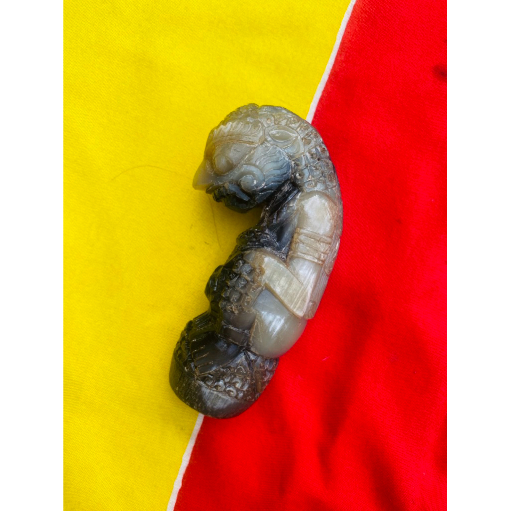 buto bajang tanduk bule DDR972BT | deder keris | handle keris | hulu keris | gagang keris