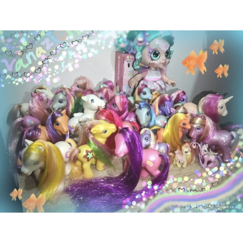 My Little Pony G1, G2, G3.