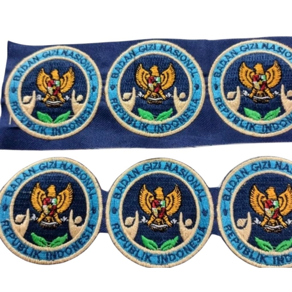 logo bordir BGN. bagde bordir BGN