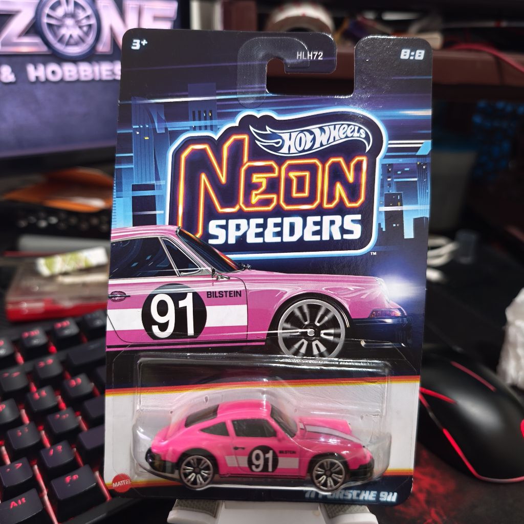 Hot Wheels Porsche 911 Neon Speeders New