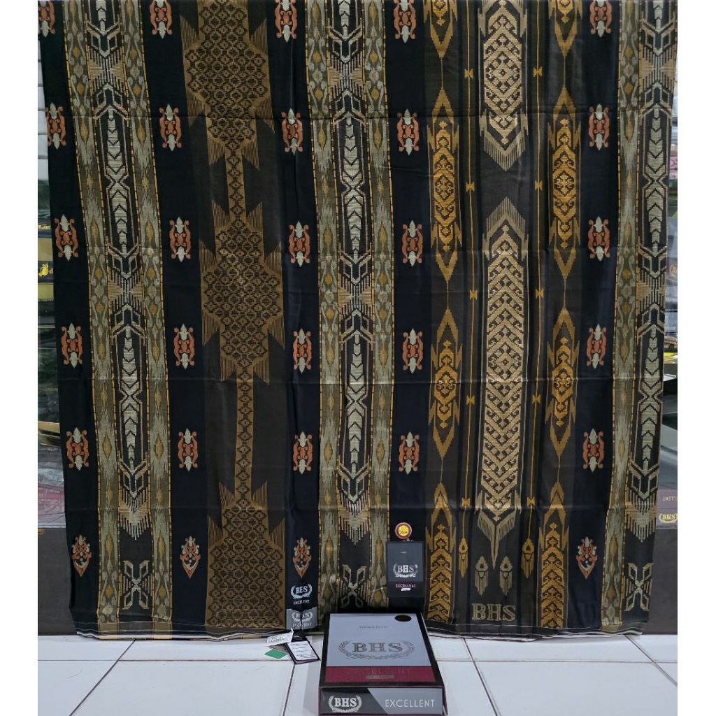 SARUNG BHS EXCELLENT JACQUARD SERIES KUALITAS SILVER