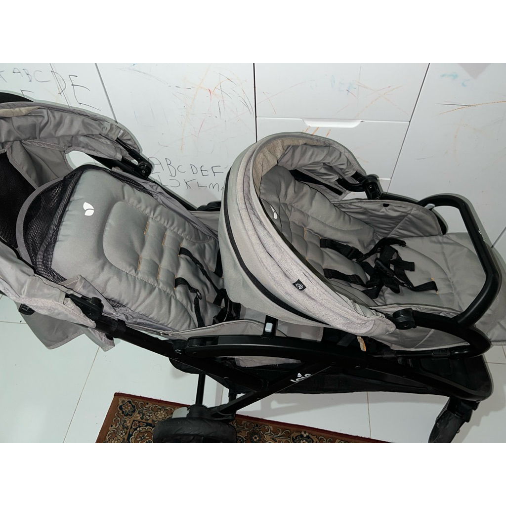 preloved stroller evalite duo pushchair joie / stroller kembar