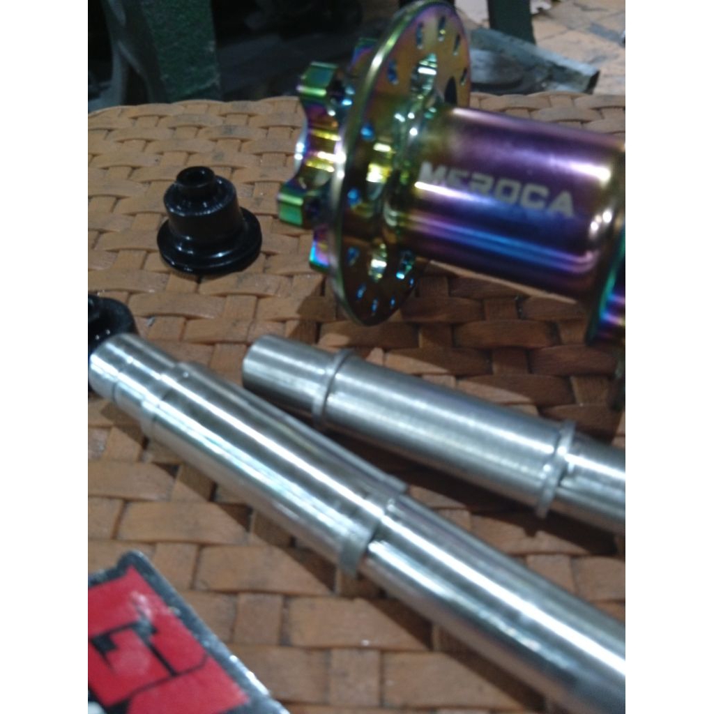 axle female freehub meroca km 2 panjang 135mm