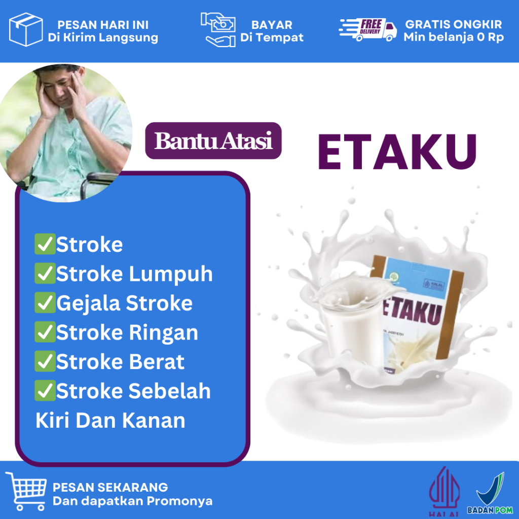 Susu Untuk Stroke, Stroke Sebelah Kanan, Stroke Lumpuh, Gejala Stroke, Stroke Berat, Stroke Sebelah 