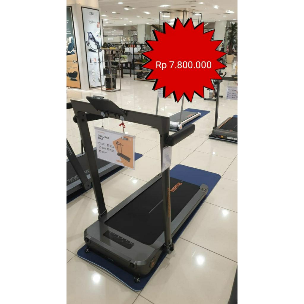 bodymax treadmill dual pad max