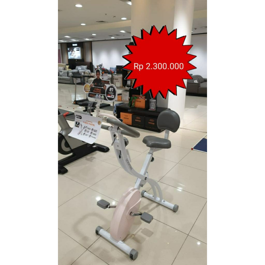 bodymax spinning bike xbike pastel