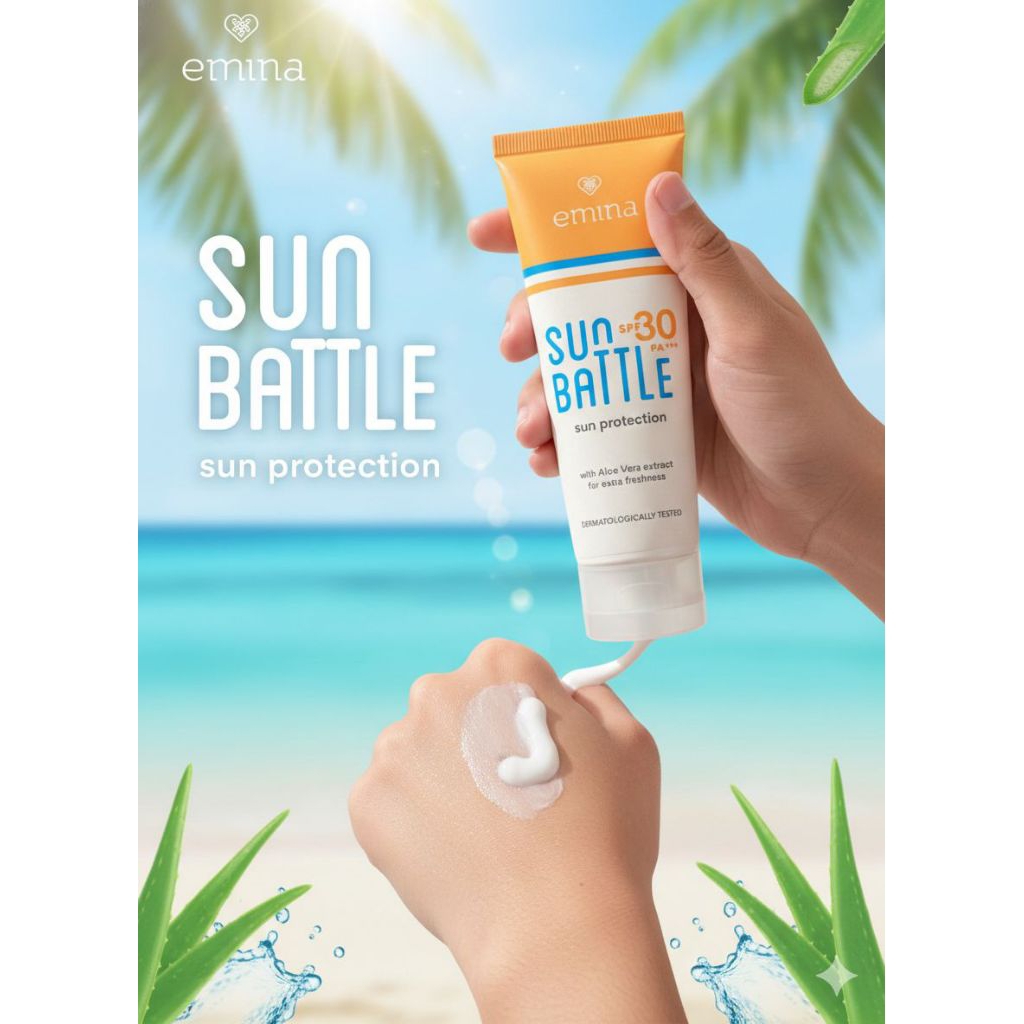 EMINA Sunscreen SPF30++ 23ml & 60ml