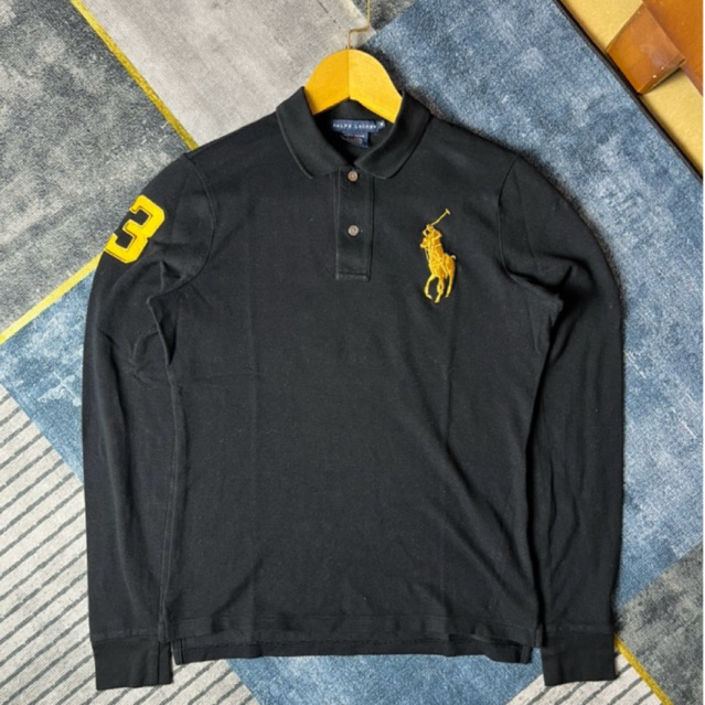 KAOS POLO RL LONGSLEEVE BLACK SECOND