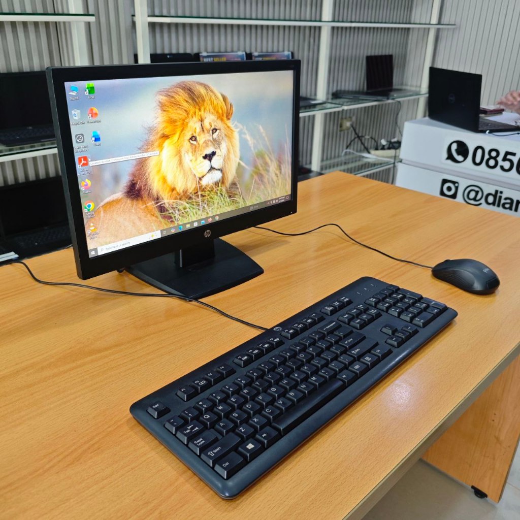 Fullset Mini PC HP Core i3-6100T RAM 16GB 8GB 4GB SSD 512GB 256GB 128GB Komputer Tiny Micro ProDesk 