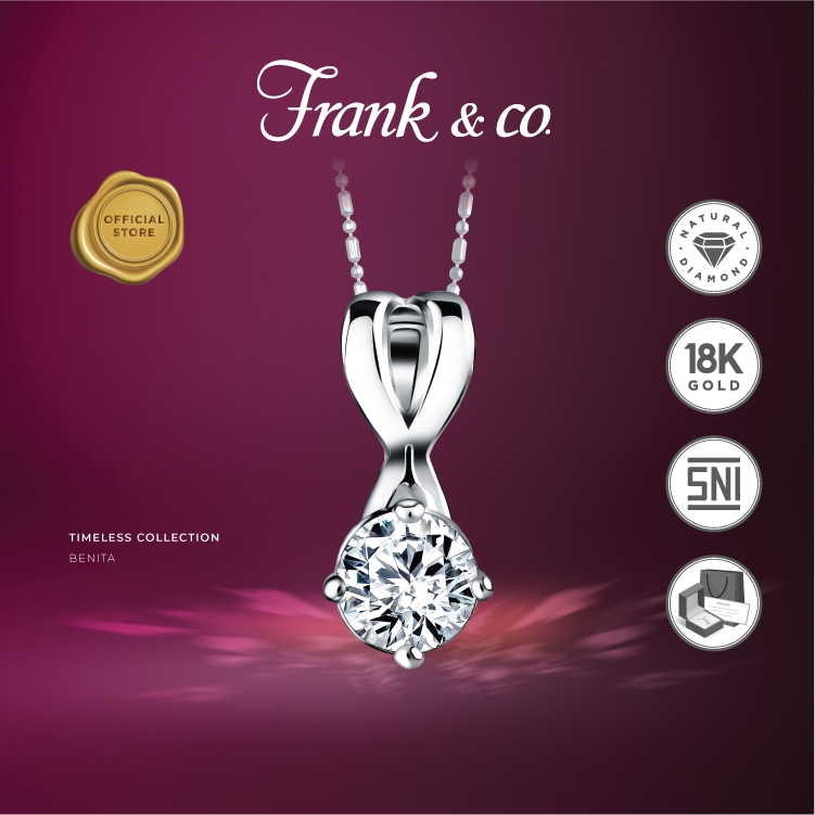 Frank & co. Pendant Benita 1 ( hanya liontin tidak termasuk kalung )
