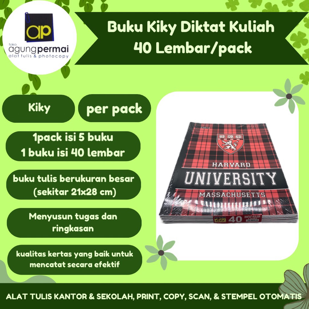 Buku Tulis Diktat Kuliah/Pak