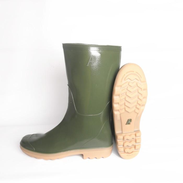 (COD) Sepatu Boot Tinggi AP Boots AP 9303 sepatu JUMBO EXTRA LARGE