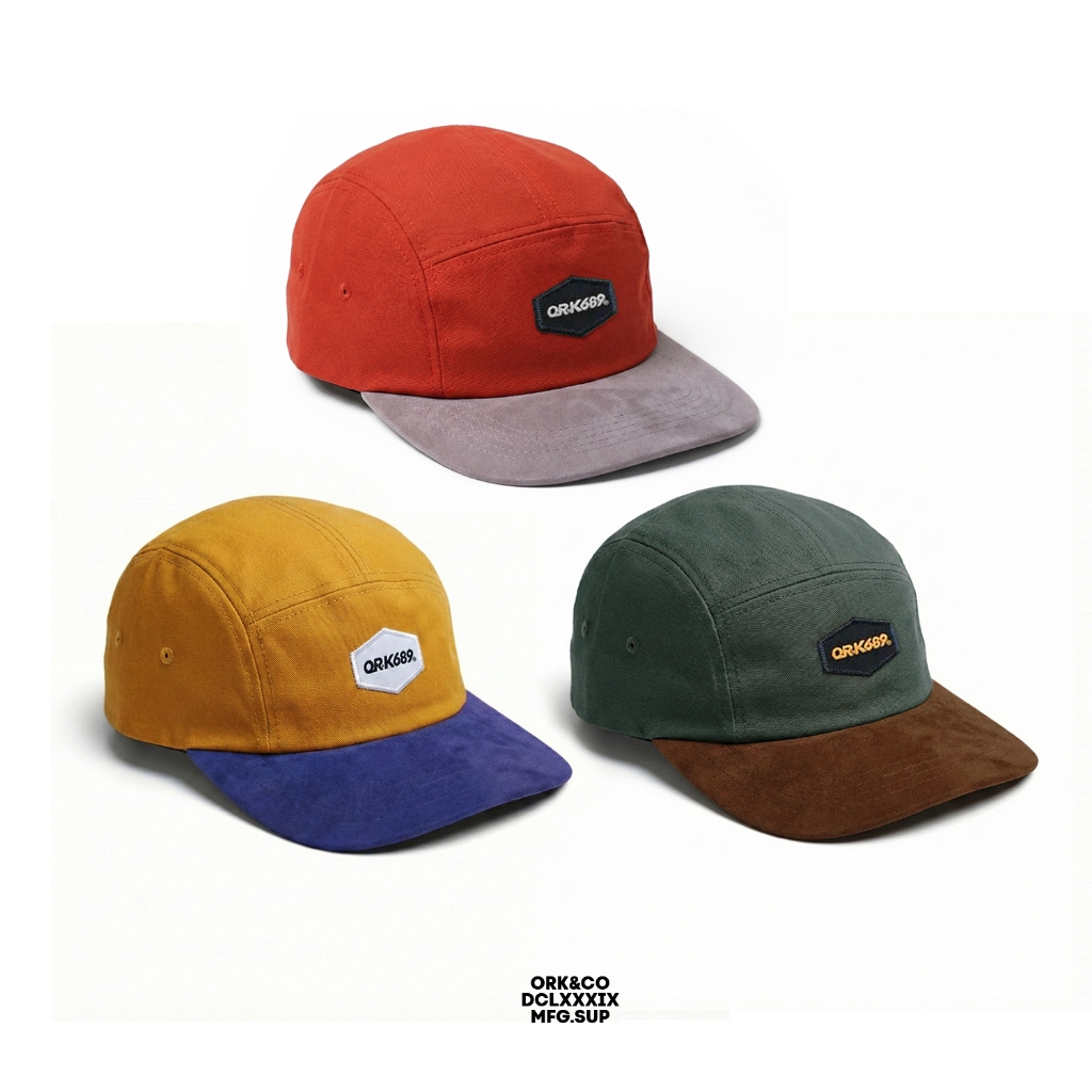 Topi pria distro casual five panel  Original  Ork689 Carz