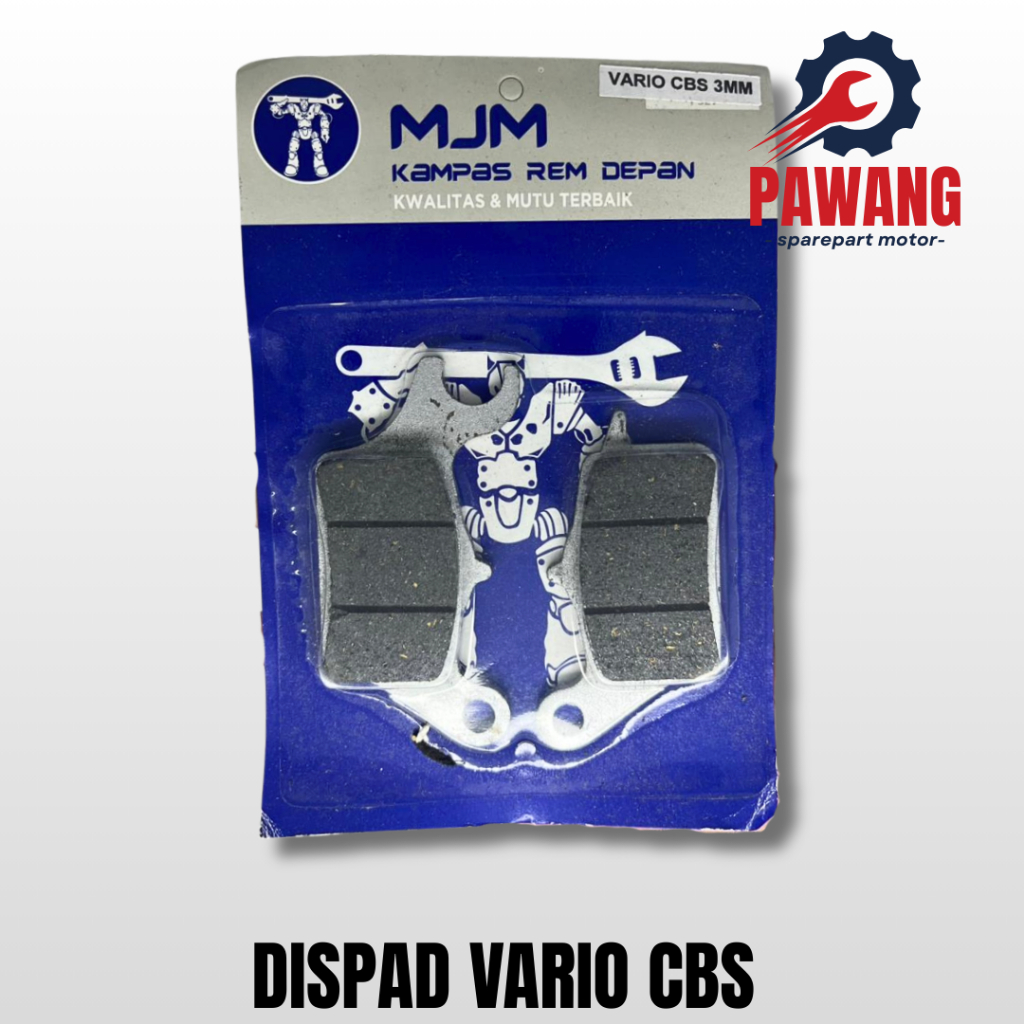Dispad kampas cakram Vario CBS Vario 125 beat fi beat carbu Vario 150 lama