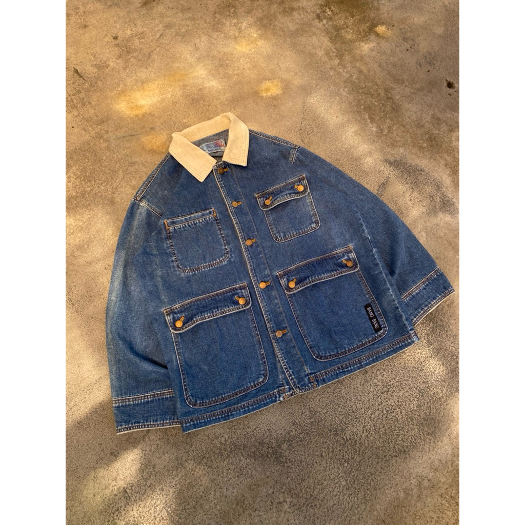 Chore Jaket Denim x Corduroy