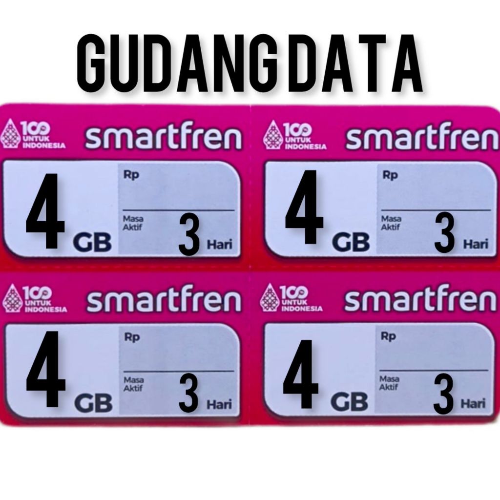 Voucher SMARTFREN 4GB