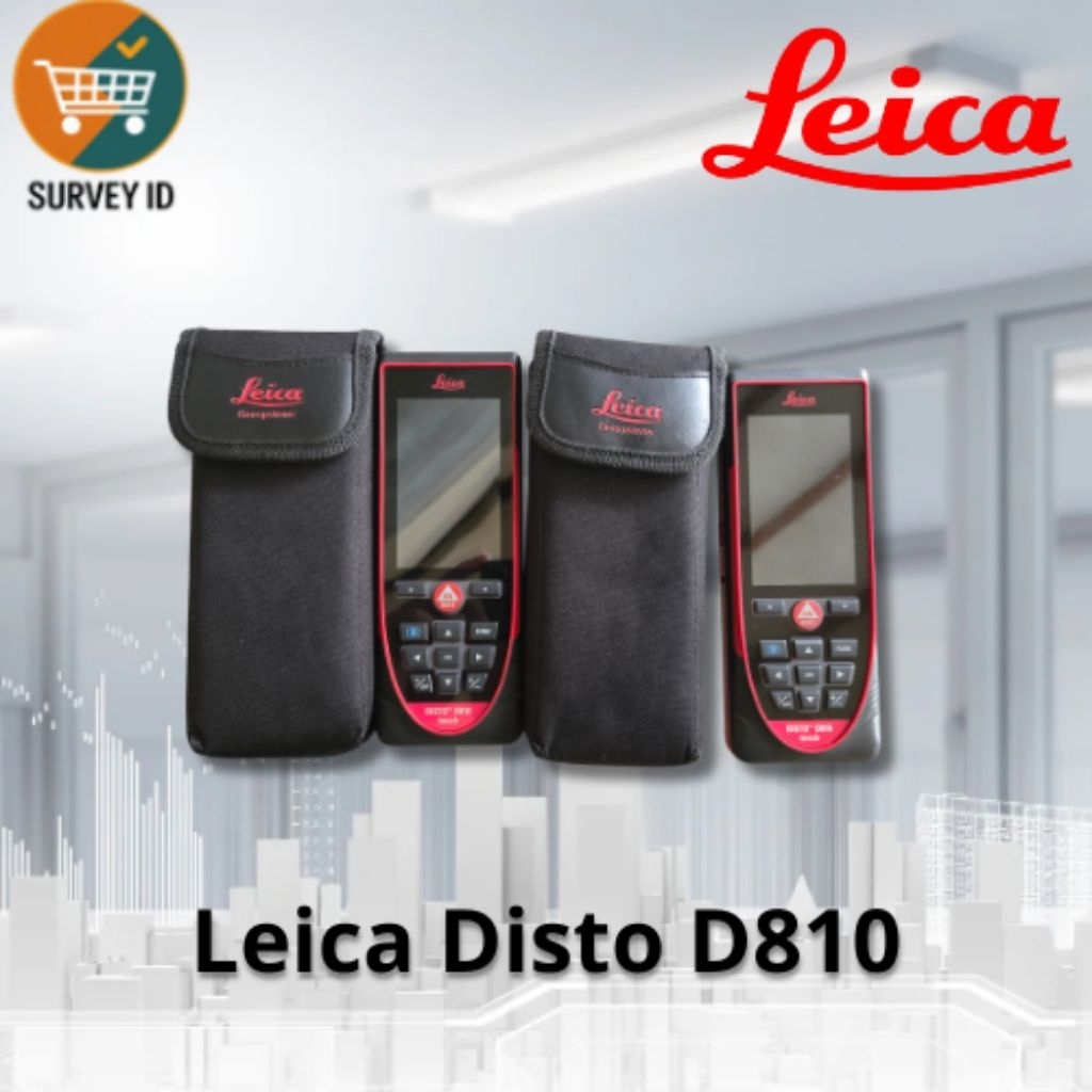 Leica DISTO D810 Touch – Laser Distance Meter Profesional