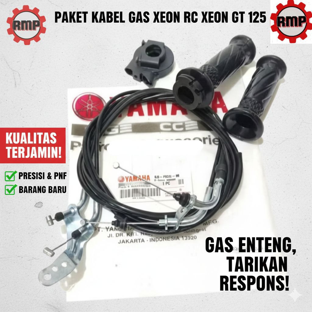 PAKET KABEL GAS XEON RC 125 XEON GT 125 FI