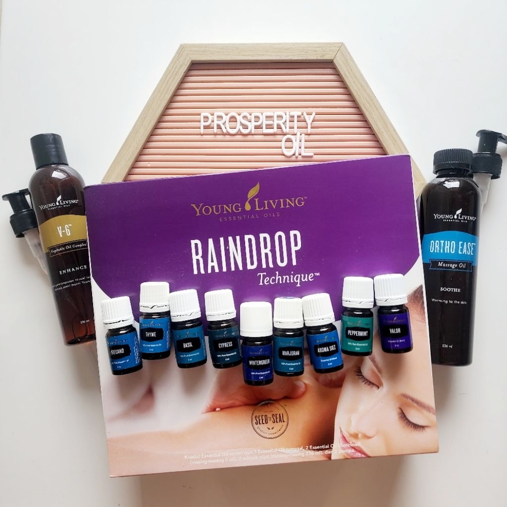 Ready Stockk Young Living Raindrop Technique RDT Essential Oil Collection (Valor®, Oregano, Thyme, B
